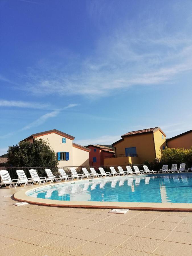 Joli Appartement En Corse Avec Piscine Belgodère Exterior foto